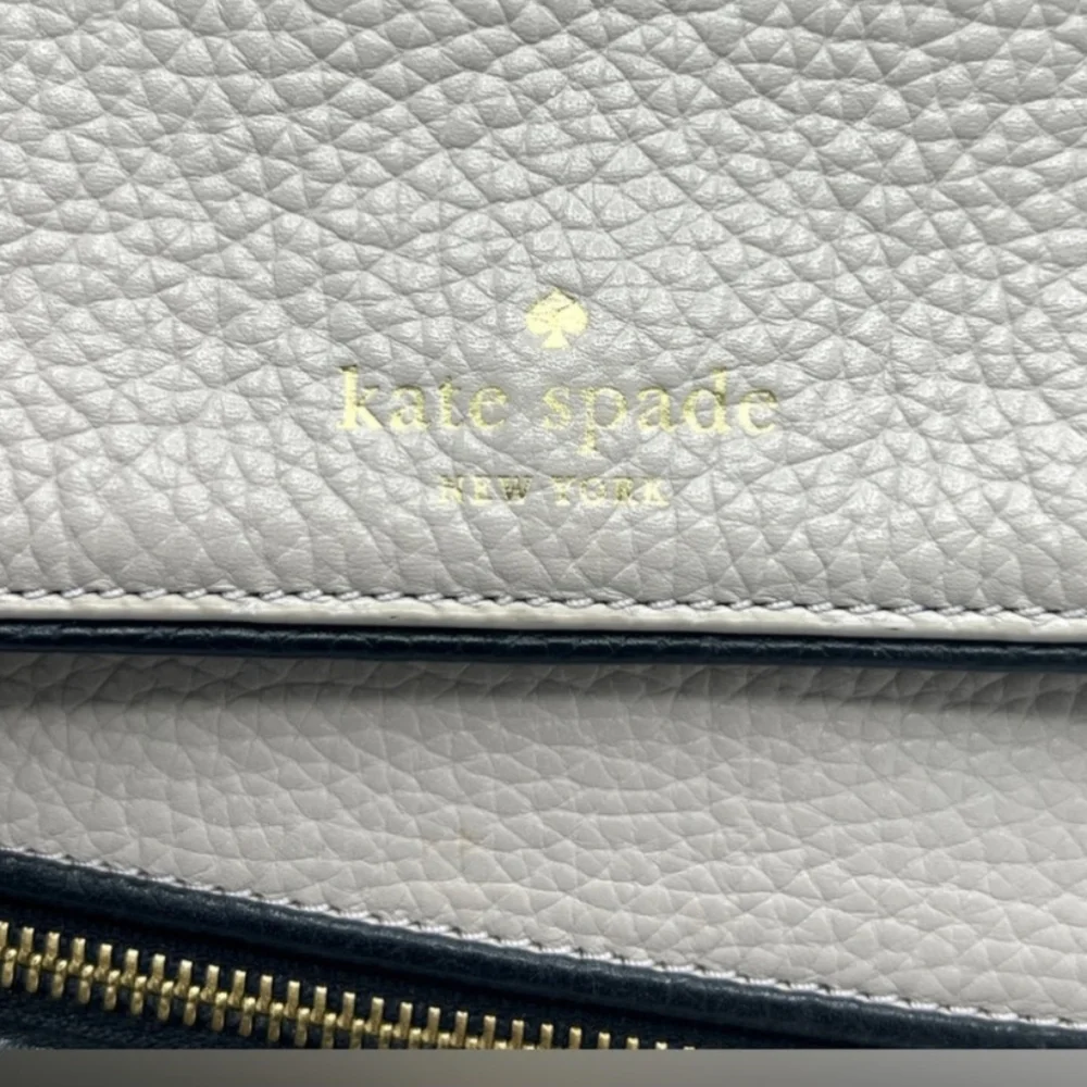 Kate Spade Chester Street Kacy Gray Pebble Leather Backpack